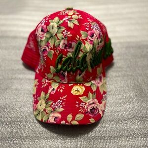 Women’s Cabo San Lucas Floral Mesh Trucker Hat – Snapback Adjustable 🌸